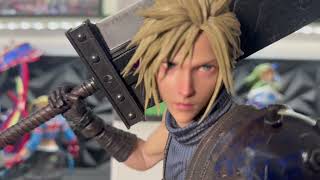 Unboxing and assembling of Prime 1 Studios Cloud from Final Fantasy 7 Rebirth