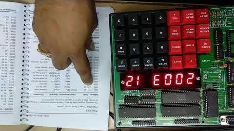 8031/51 MICROCONTROLLER  FIRST PROGRAM VINYTICS