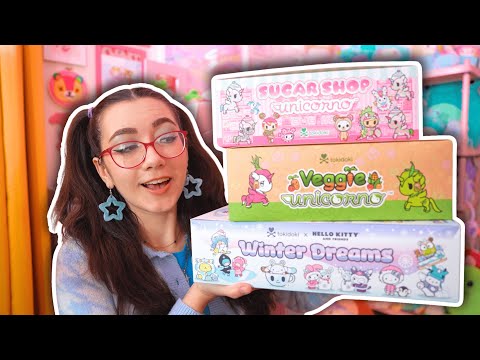 Opening A Bunch Of TOKIDOKI Blind Boxes