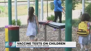 Moderna starting trials on vaccine effectivity in children