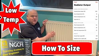 How To Size Radiator’s For A Low Temperature Central Heating System
