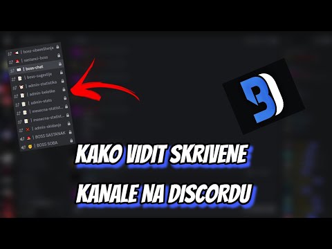 Видео: KAKO VIDJETI SKRIVENE KANALE NA DISCORDU