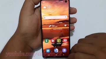Samsung Galaxy S10 : How to enable or disable ignore repeated touches (android pie)