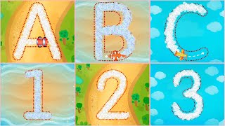 English Alphabet and Numbers Handwriting Worksheets for Children – Preschool ABC Kids Games screenshot 4