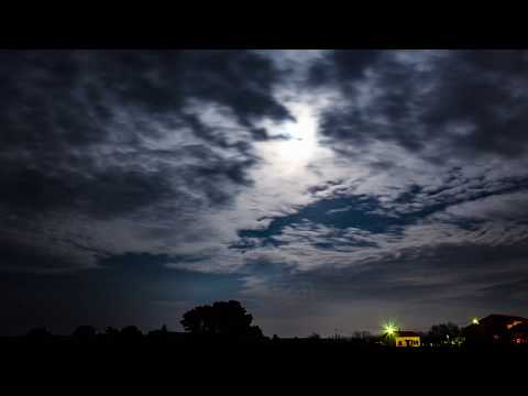 Time Lapse Night Clouds