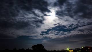 Time Lapse Night Clouds