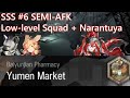 Arknights: SSS#6 Yumen Market (LT 1-5 AFK) &amp; LT-6 Guide for Low-Level Squad + Narantuya