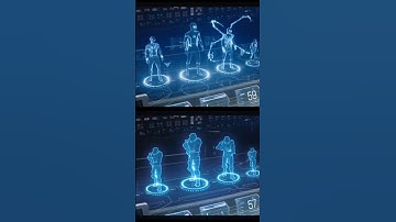 I tried to recreate these hologram effects from Spiderman moviein blender and after effects #b3d #ae