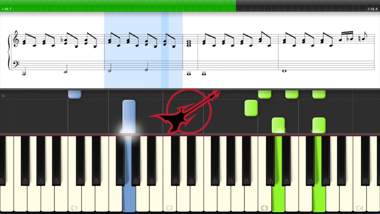 Cómo tocar de John Lennon al piano | Aprende a tocar : Imagine 04 - A dos manos 76BPM - YouTube