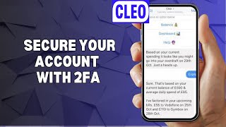 HOW TO SECURE YOUR CLEO ACCOUNT WITH TWO FACTOR AUTHENTICATION