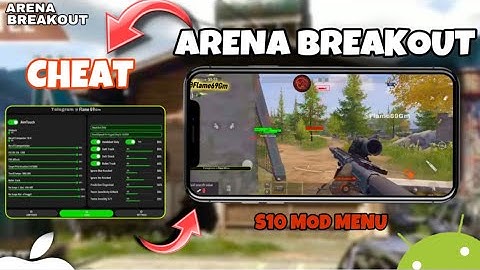 📲Arena breakout S10 New Cheat/Mod Menu/Esp/Hack Antiban For Andorid or ios No zailbreak Safe 100% |🔑