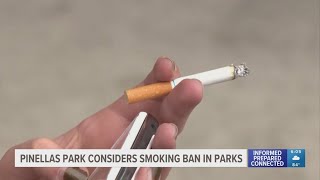 Pinellas Park considers smoking ban in city parks amid debate