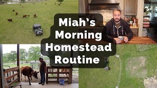 Miah's Morning Homestead  Routine | A day in the life at Roots and Refuge |