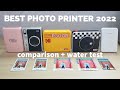 2022 best portable photo printer  instax mini evo  mini link kodak mini shot 3  canon ivy