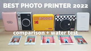 2022 BEST Portable Photo Printer  Instax Mini Evo & Mini Link, KODAK Mini Shot 3 & CANON IVY