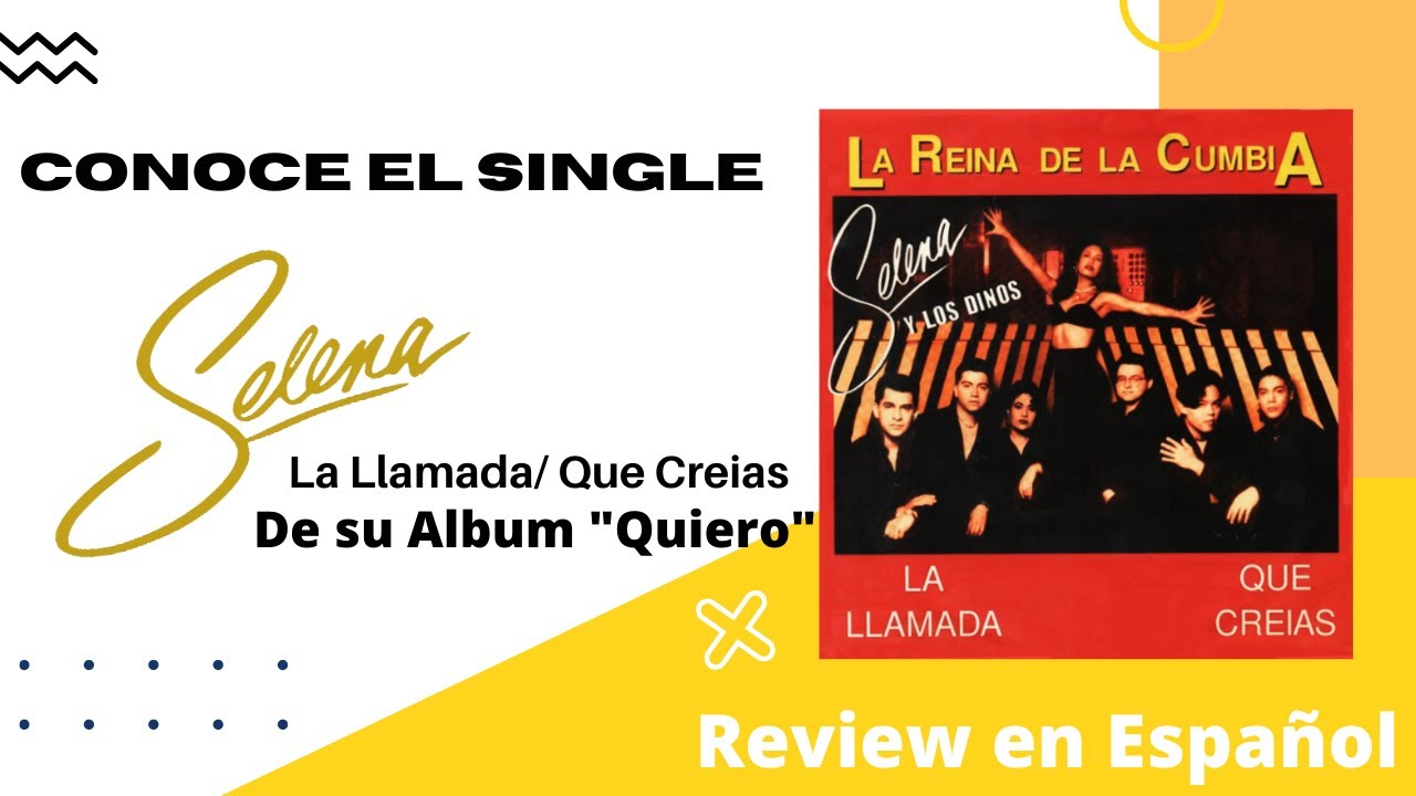 Conoce el Vinyl La Llamada/ Que Creias (Promo 7) de Selena