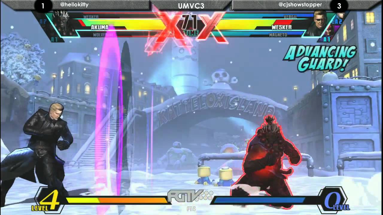 FGTVLive UMvC3 (4/26/12) Sessions - EG.Ricky Ortiz vs CJShowstopper FT5