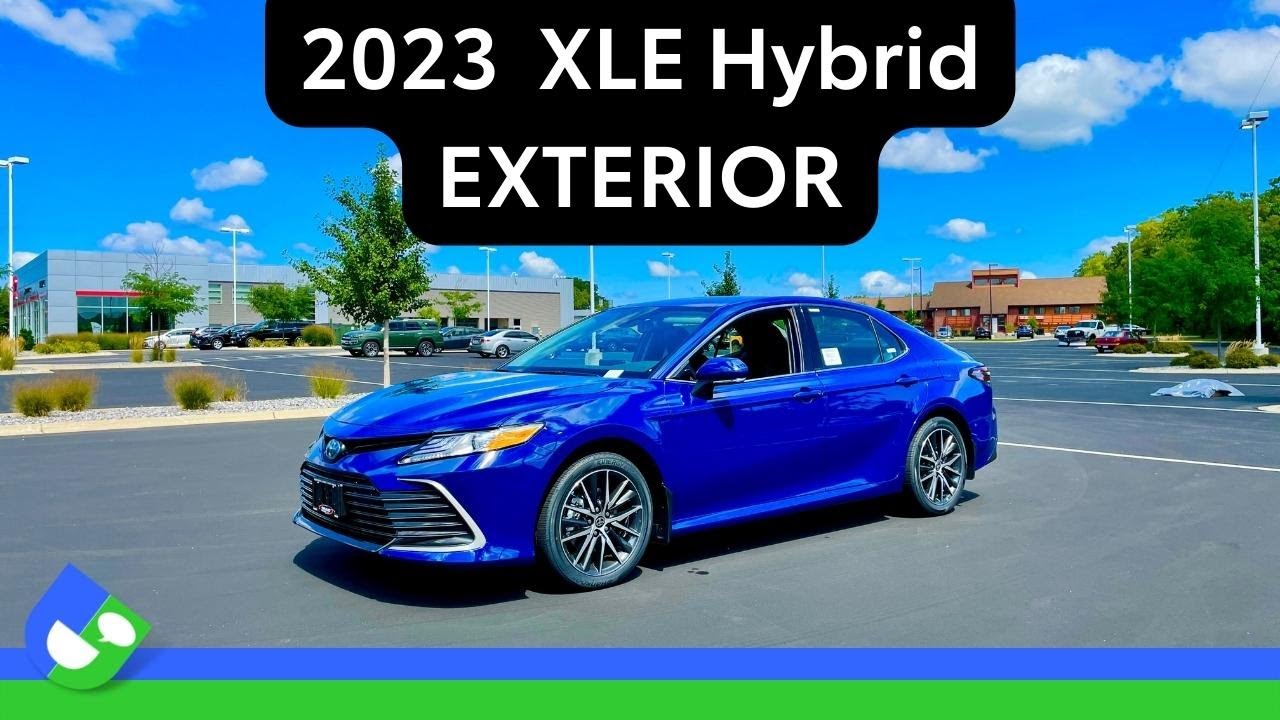 2023 Camry Hybrid a NEW Blue Exterior by Toyota - YouTube