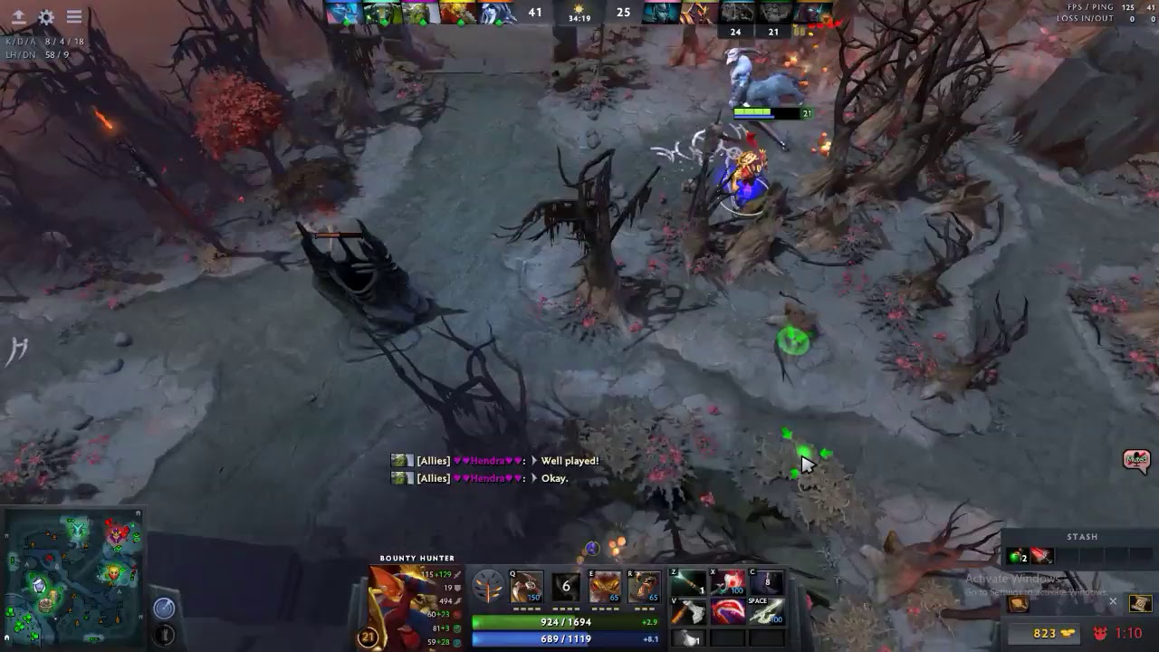 Dendi helping LP for a fan | Game 3 | Dota 2