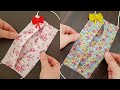 Make Fabric Face Mask at home | DIY Face Mask No Sewing Machine | Easy Face Mask Pattern
