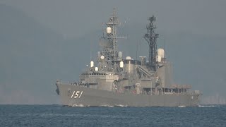 M201108A 海上自衛隊舞鶴基地 護衛艦『あさぎり』 入港①
