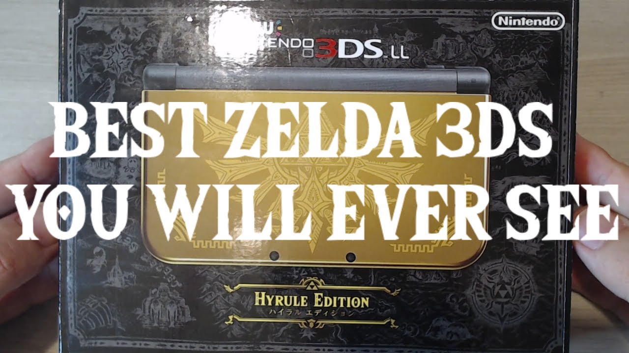 Rare New Nintendo 3DS LL Hyrule Edition Might Cost You More Than a 