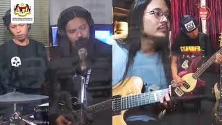 Hujan band-muzik dari rumah -