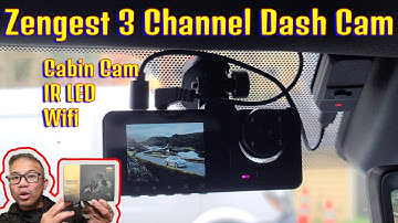 How to install Zengest 3 Channel Dash Cam