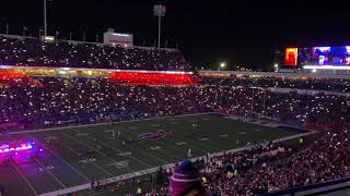 Buffalo Bills Entrance! Electric Atmosphere at Highmark Stadium! #buffalobills #nfl