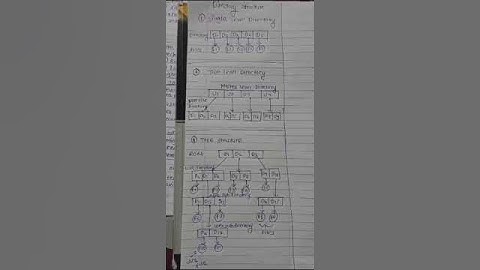 Directory Structure in operating system