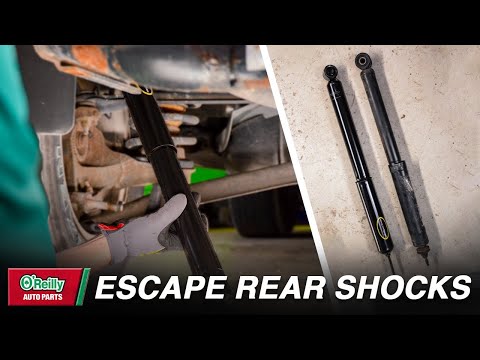 How To: Replace the Rear Shocks on a 2008 to 2012 Ford Escape
