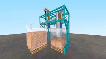 Solid Edge animation "Jumbo loader"