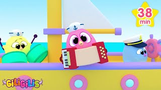 Giligilis Sailors ⛵️ | Cartoons & Baby Songs | + More Nursery Rhymes For Kids by Giligilis TV - Cartoons and Kids Songs 2,898 views 6 days ago 38 minutes