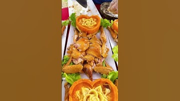 Món Ngon Gà Rô Ti & Xôi Gấc #shorts