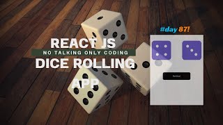 Day 87 of 100days of coding challenge to become a front-end developer #asmr learning react