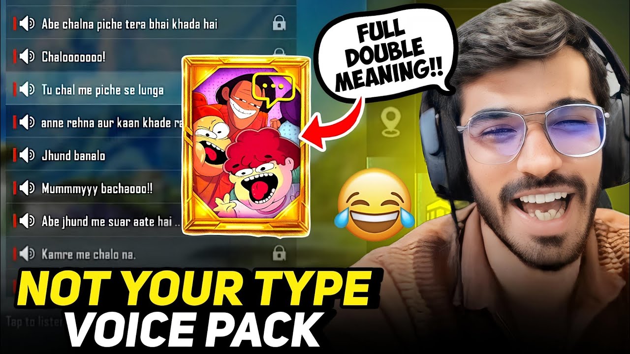 Snax Reaction on CRAZIEST Voice Pack of @NOTYOURTYPE 🤣