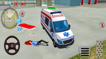 Ambulance Robot Car Transform Emergency Robot City Rescue Simulator - Android Games DCXS