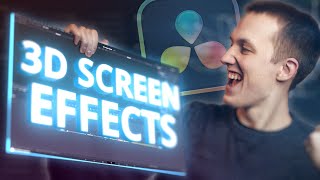 The Ultimate 3D Screen Effect in DaVinci Resolve!