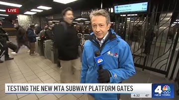 MTA defends new fare gates in subways despite people 