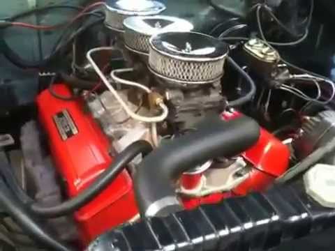 1965 Pontiac 283 Corvette impala 1966 engine sound V8 Tri ... 64 67 pontiac engine diagram 