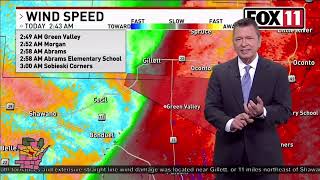 WLUK FOX 11 Severe Weather Coverage June 25, 2024
