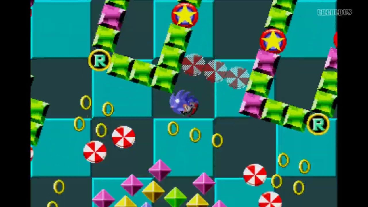 Sonic the Hedgehog ( Sega Genesis ) Marble Zone