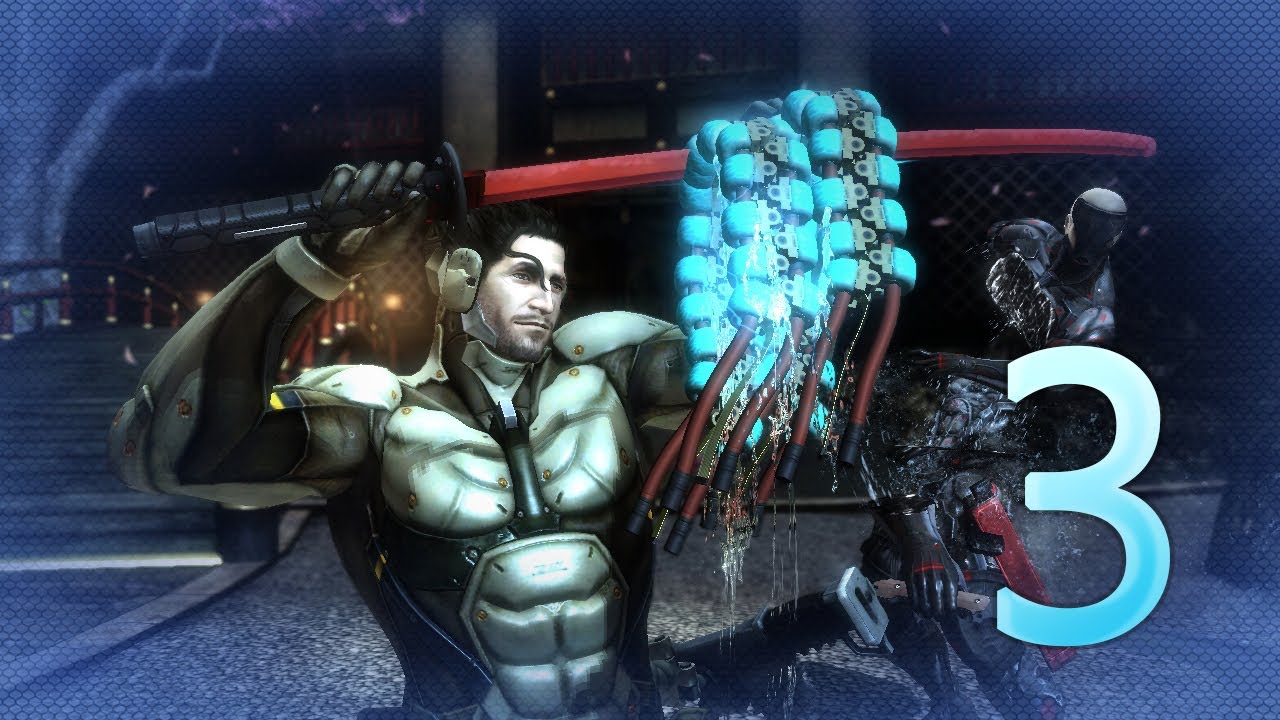 Metal Gear Rising Sam DLC HARD MG Ray boss Прохождение ч.3