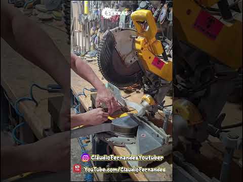 Cláudio Fernandes Testou a Serra para Meia Esquadria