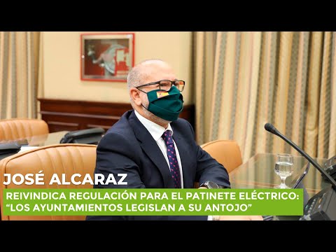 Alcaraz reivindica regulación para el patinete eléctrico: “Los ayuntamientos legislan a su antojo”