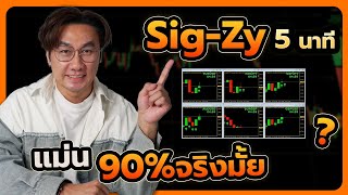 IQ Option มือใหม่ เทคนิคเทรด Sig Zy Signal แม่น 90% กำไรจริงมั้ย : 8xTrade โค้ชธีร์