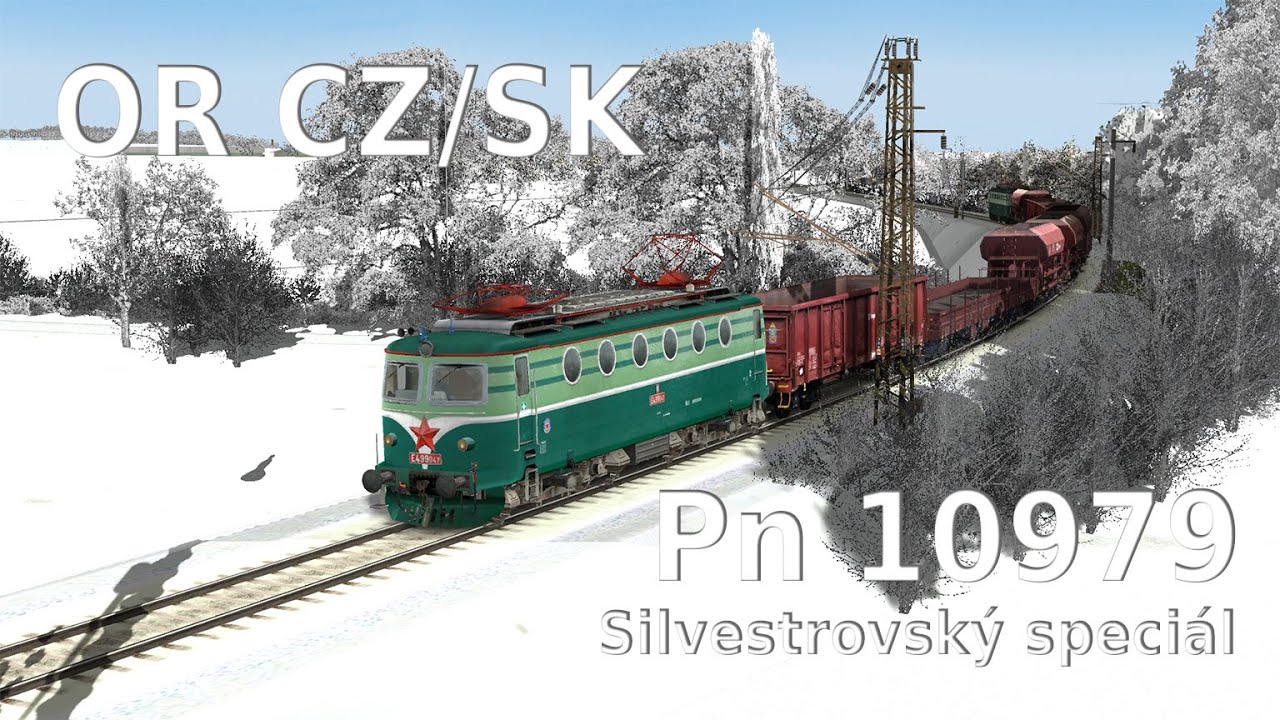 Open Rails CZ/SK | Trať BP | Pn 10979, Olomouc hl.n. - Bedihošť (Silvestrovský speciál)