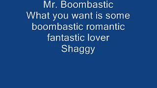 Mr BOMBASTIC (lyrics)