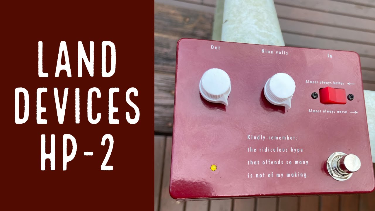 Land Devices HP-2 (April Fools Edition) - The Fuzziest of All Fuzzes?