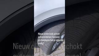 Nieuw onderzoek schokt automobilisten: hoeveel profieldiepte heb je eigenlijk nodig?